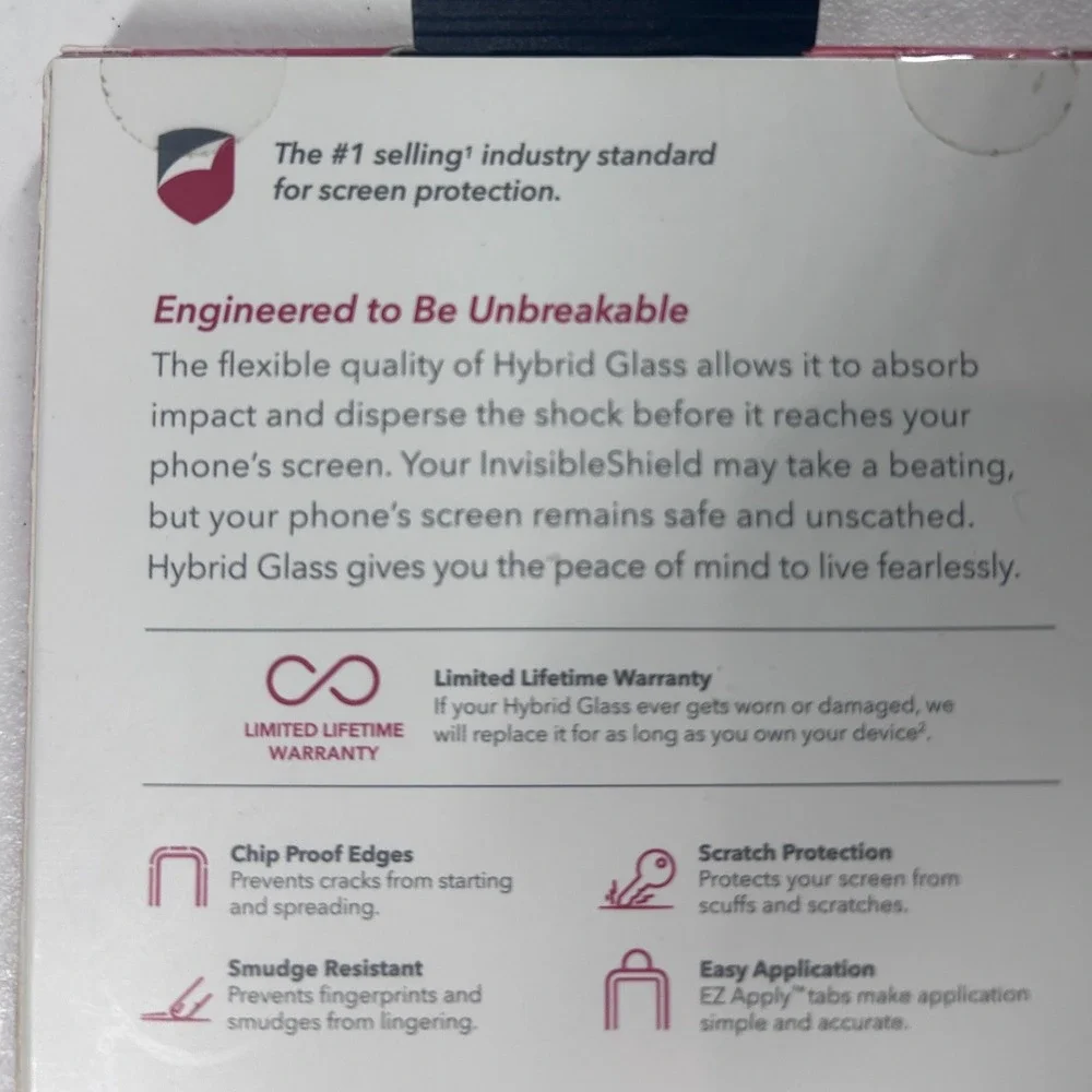 ZAGG InvisibleShield Hybrid Glass Screen Protector for iPhone 12 Pro Max 6.7‎